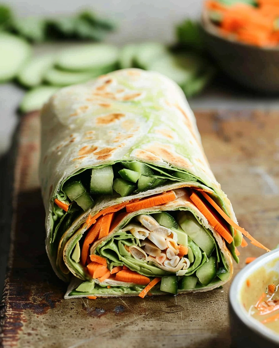 healthy Veggie Wrap