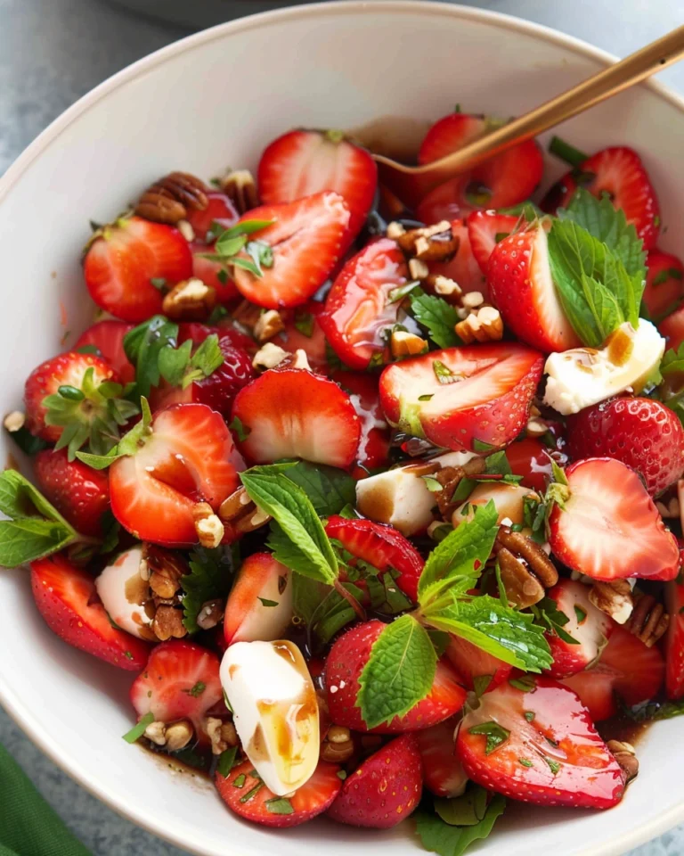 Strawberry Salad with Balsamic