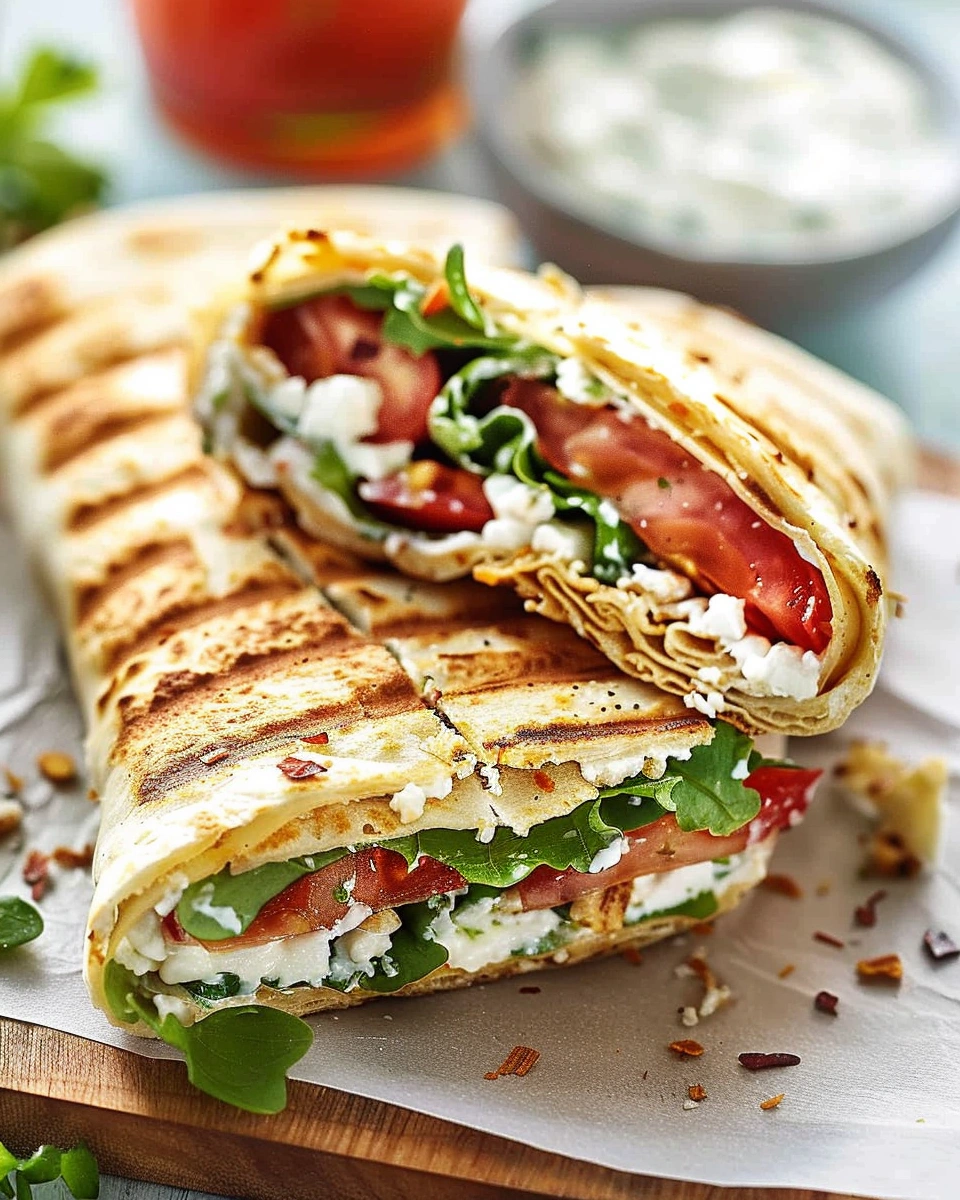 Cottage Cheese Wraps