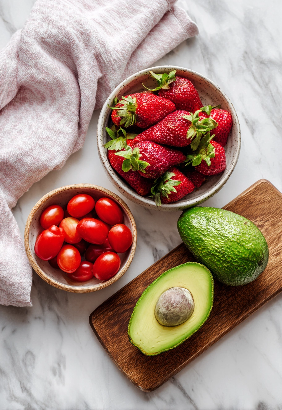 Strawberry Salad with Balsamic