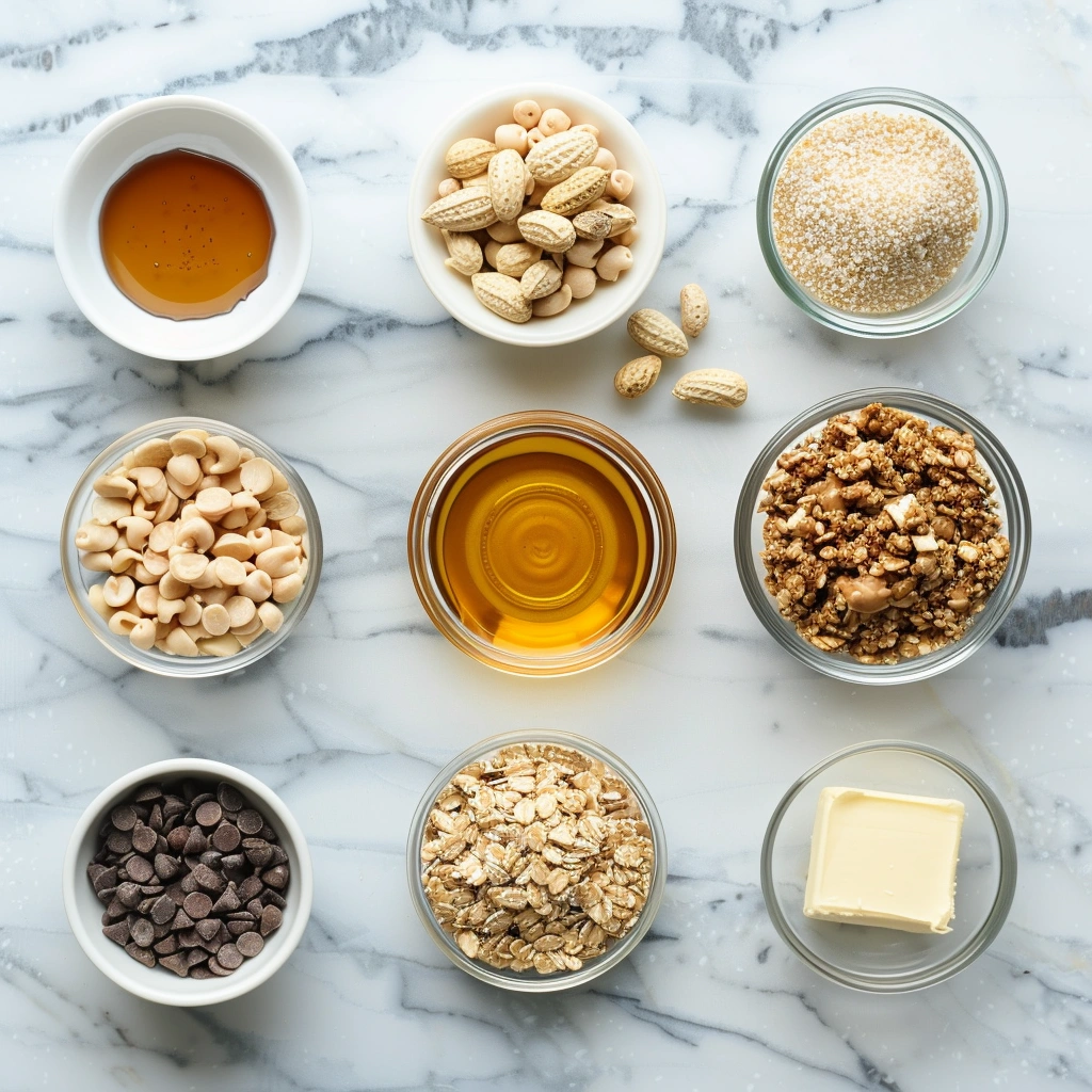 Chewy Peanut Butter Granola Bars