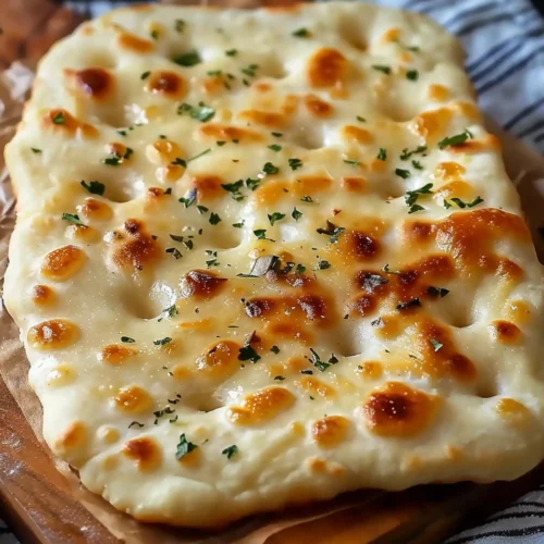 Easy Cottage Cheese Flatbread