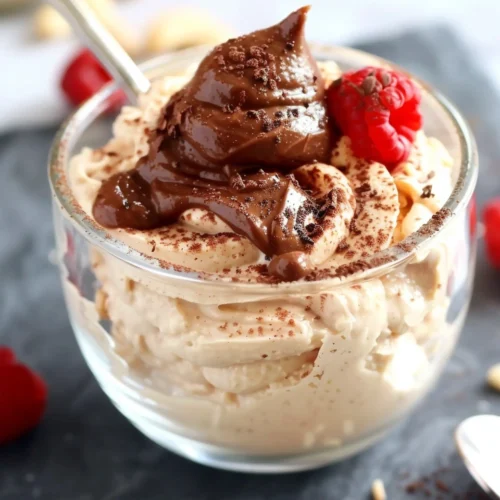Healthy Cottage Cheese Peanut Butter Mousse