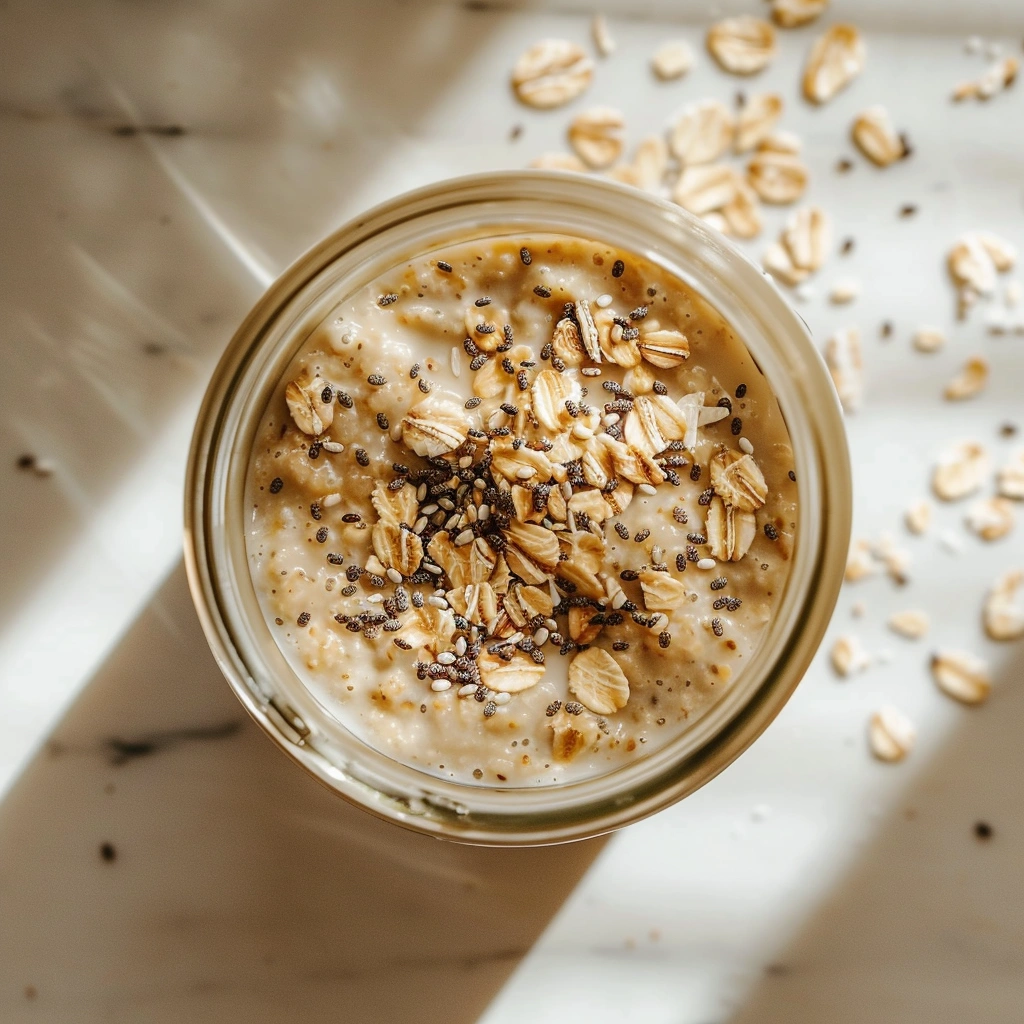 Healthy Vegan Overnight Oats Recipe
