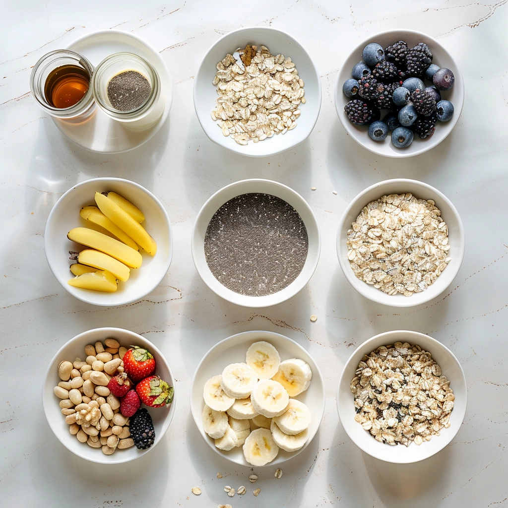 Healthy Vegan Overnight Oats Recipe