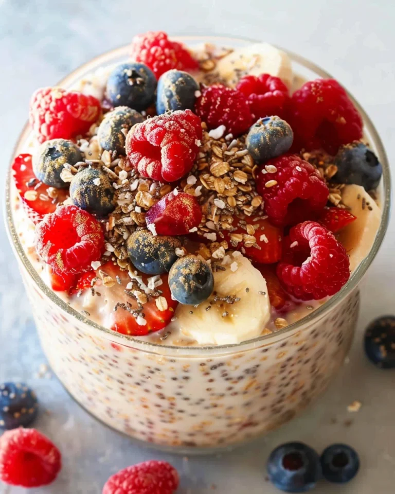 Healthy Vegan Overnight Oats Recipe