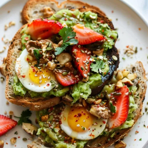 High-Protein Vegan Breakfast Toasts