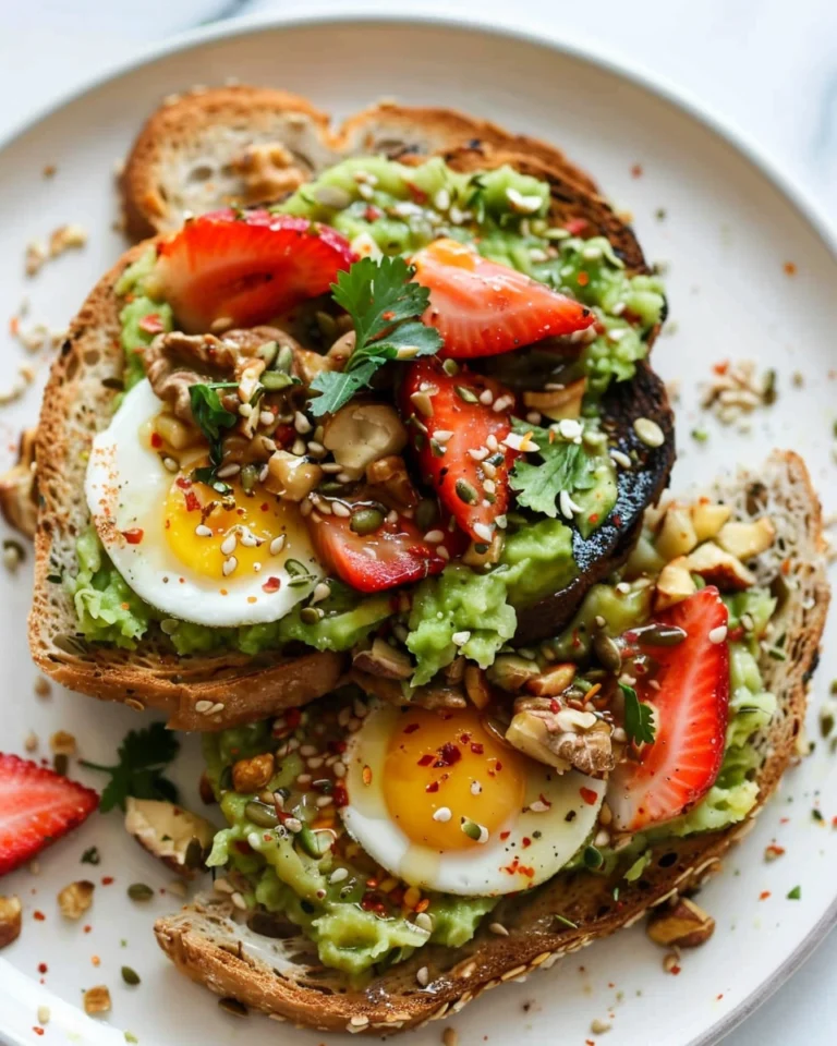 High-Protein Vegan Breakfast Toasts