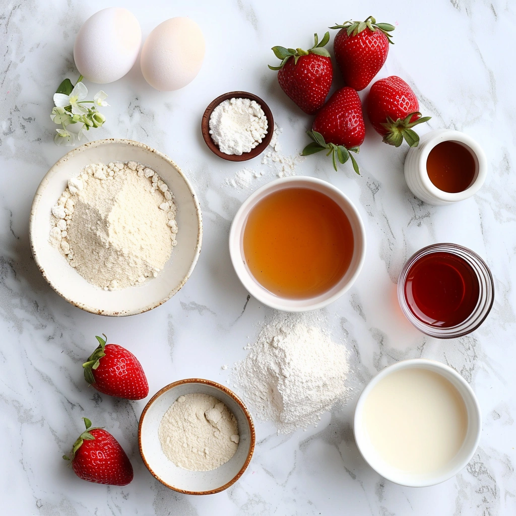 Strawberry Protein Muffins