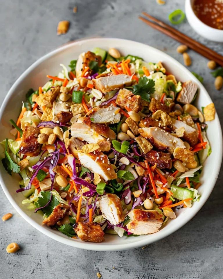 Asian Chicken Crunch Salad