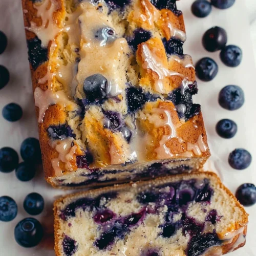 Healthy Blueberry Bread