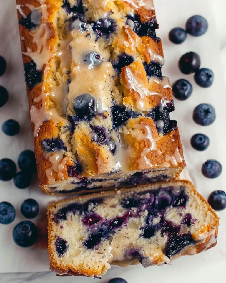 Healthy Blueberry Bread
