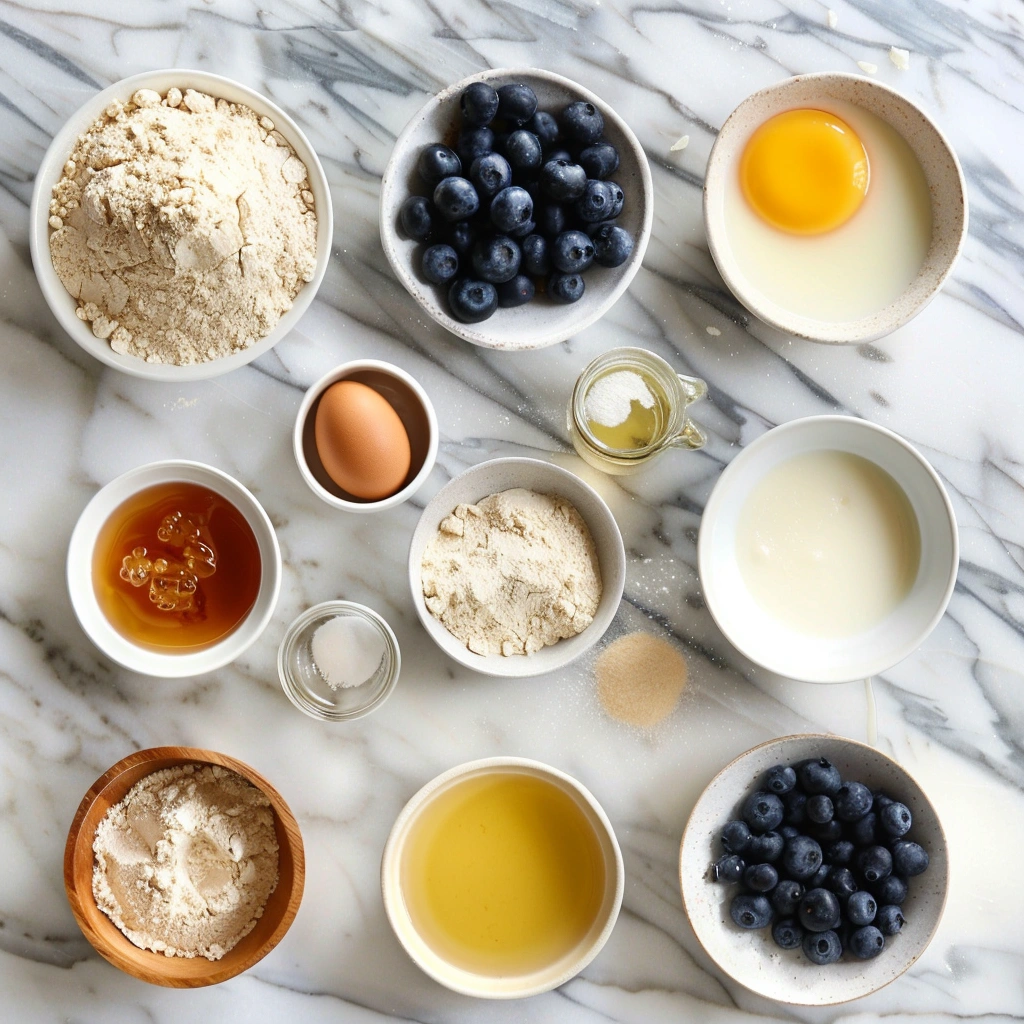 Healthy Blueberry Bread