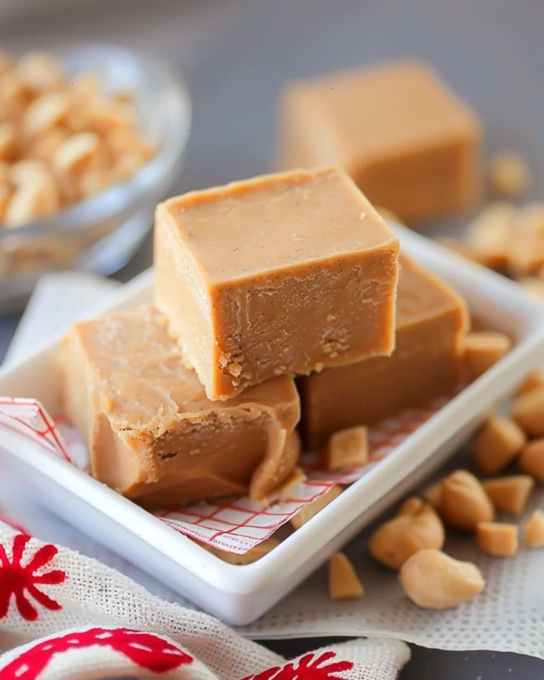 Healthy Peanut Butter Fudge