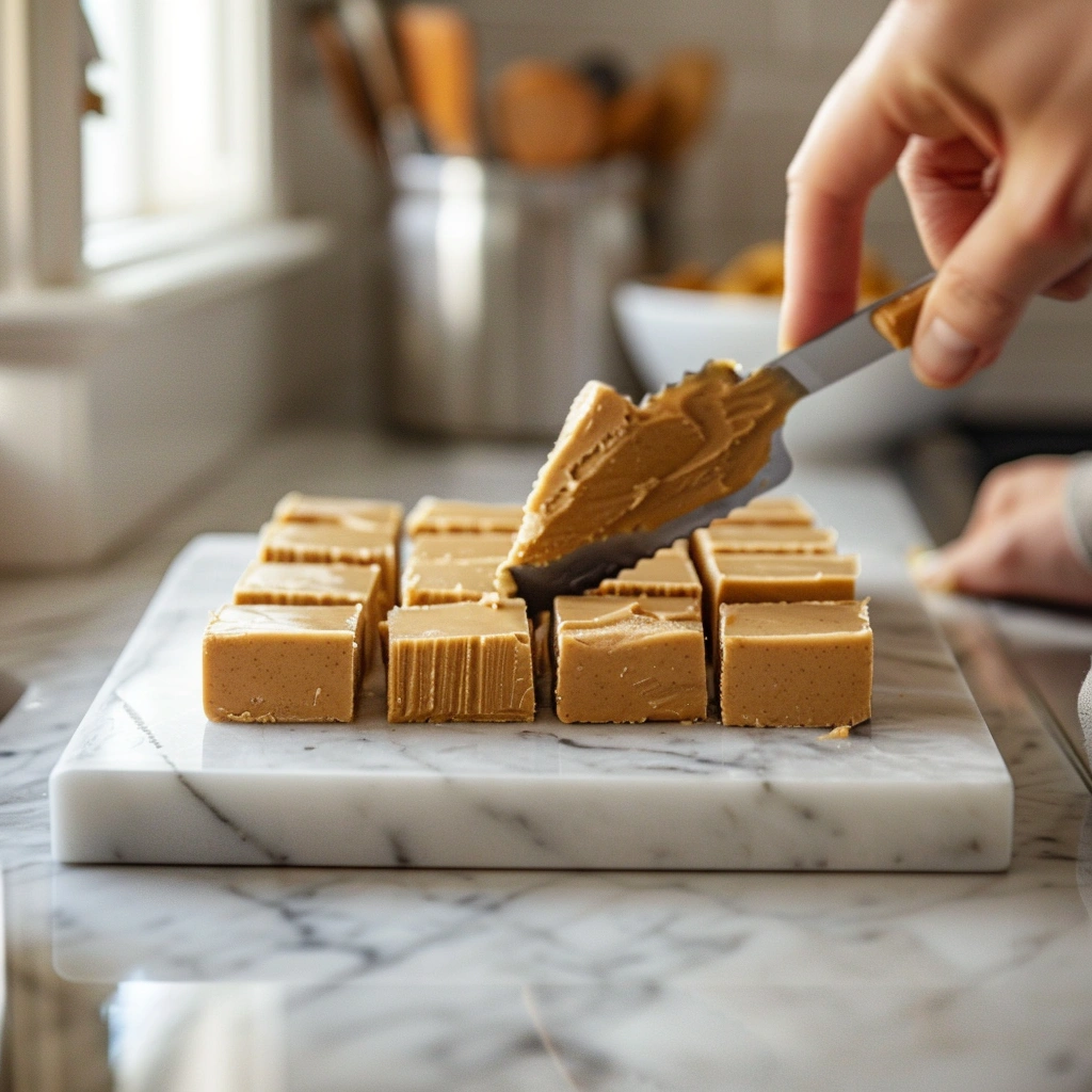 Healthy Peanut Butter Fudge