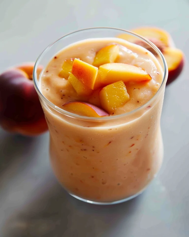 Best Peach Smoothie