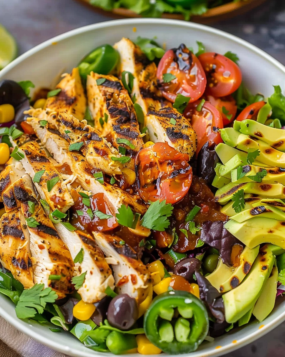 Santa FE Grilled Chicken Salad