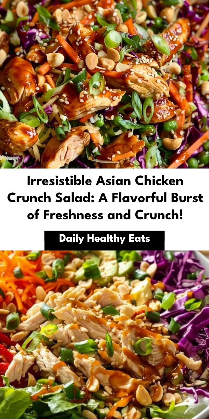 Asian Chicken Crunch Salad Recipe