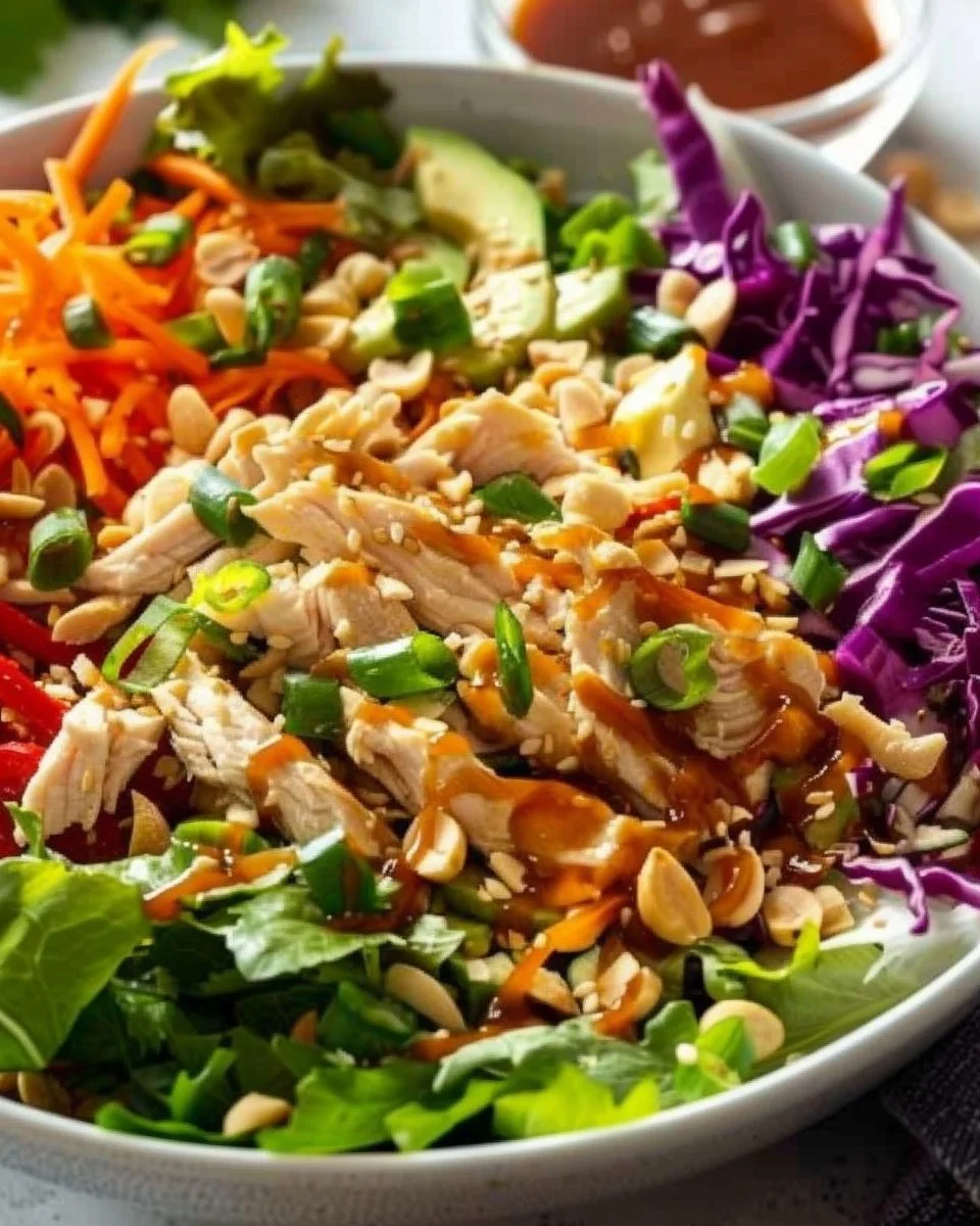 Asian Chicken Crunch Salad